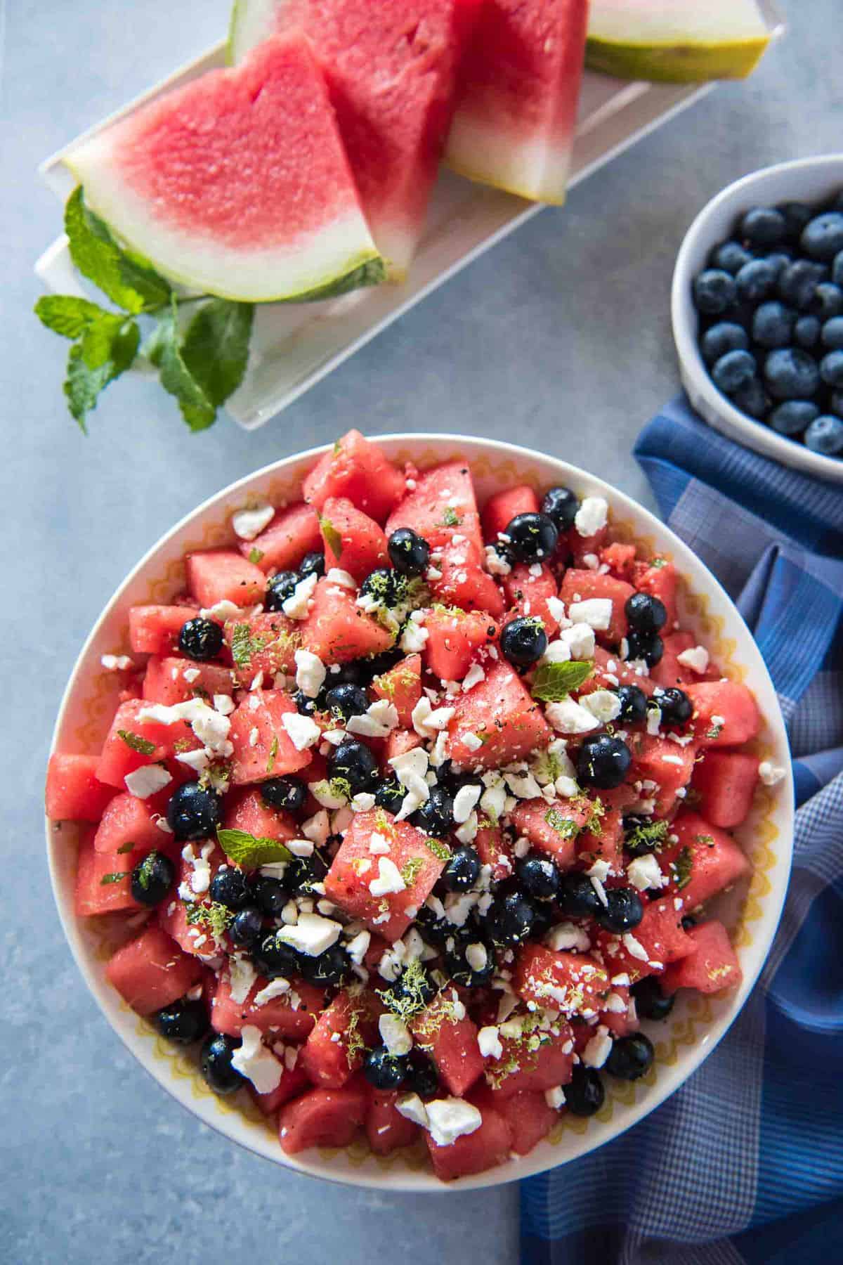 Watermelon & Feta Salad